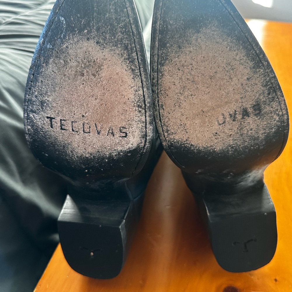 Black Western Cowboy Boots - Picture 4 of 4